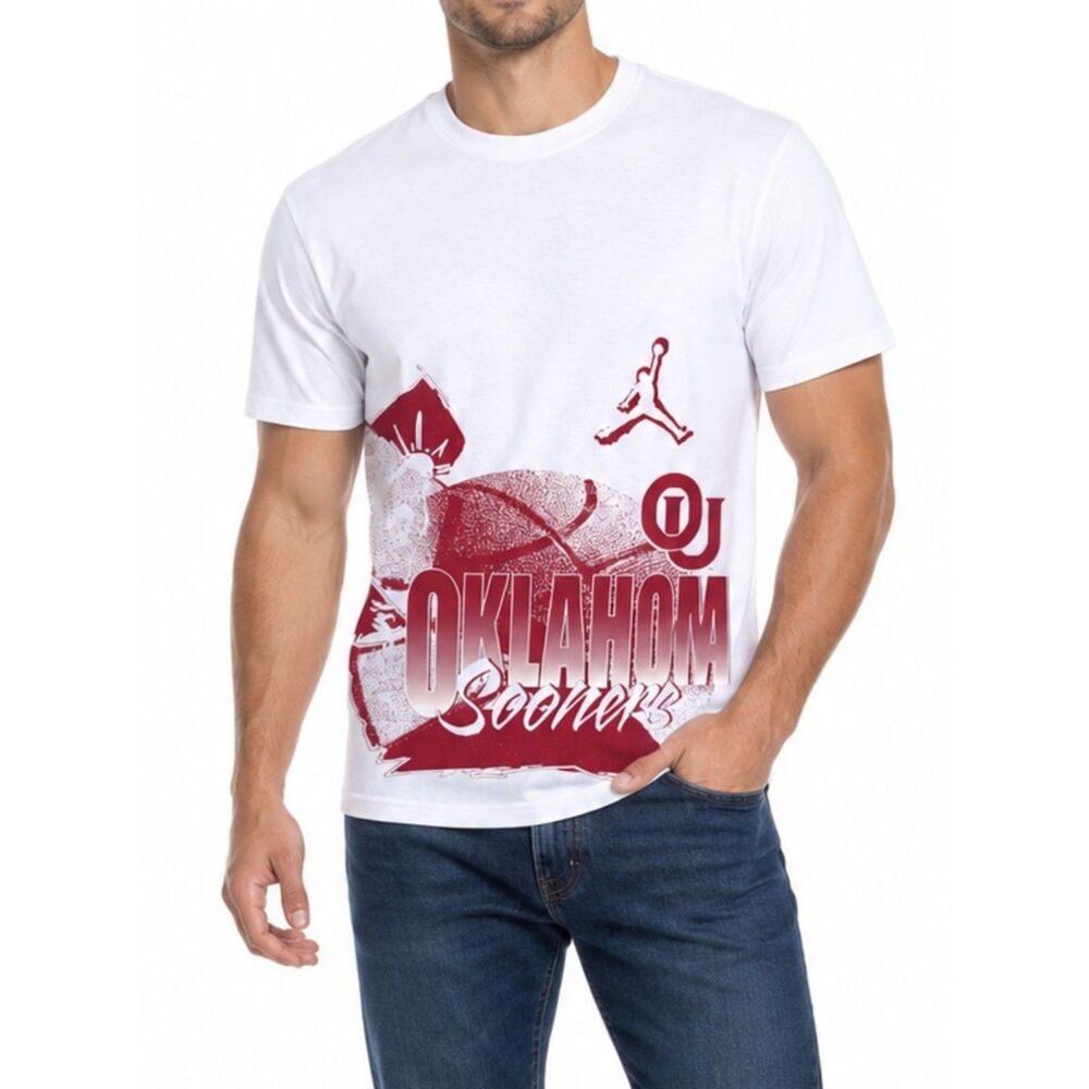 Nike Men’s Oklahoma Sooners Graphic Tee | Size Large